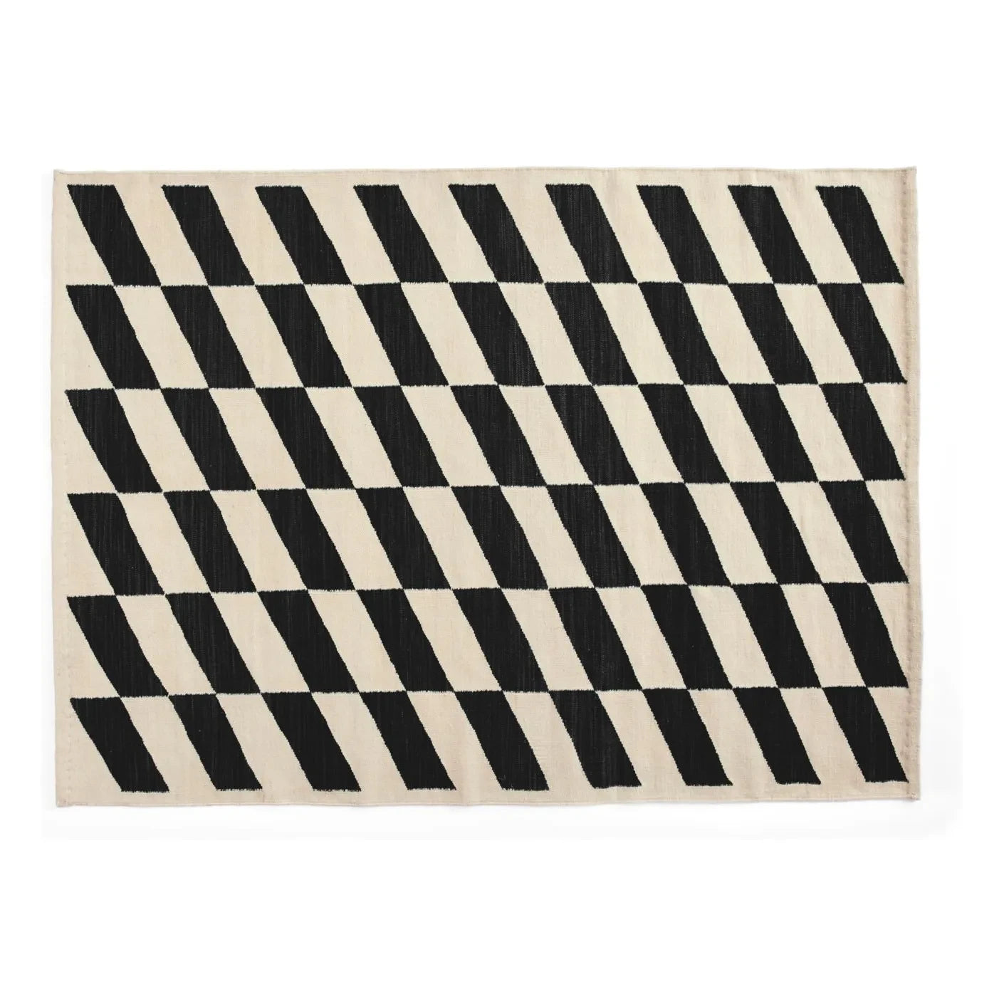 Hay - Shift Words Rug | Black