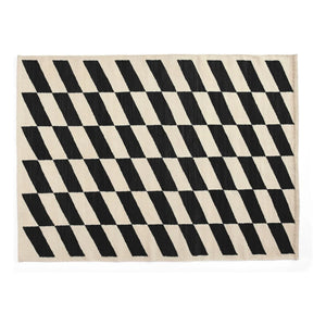 Hay - Shift Words Rug | Black