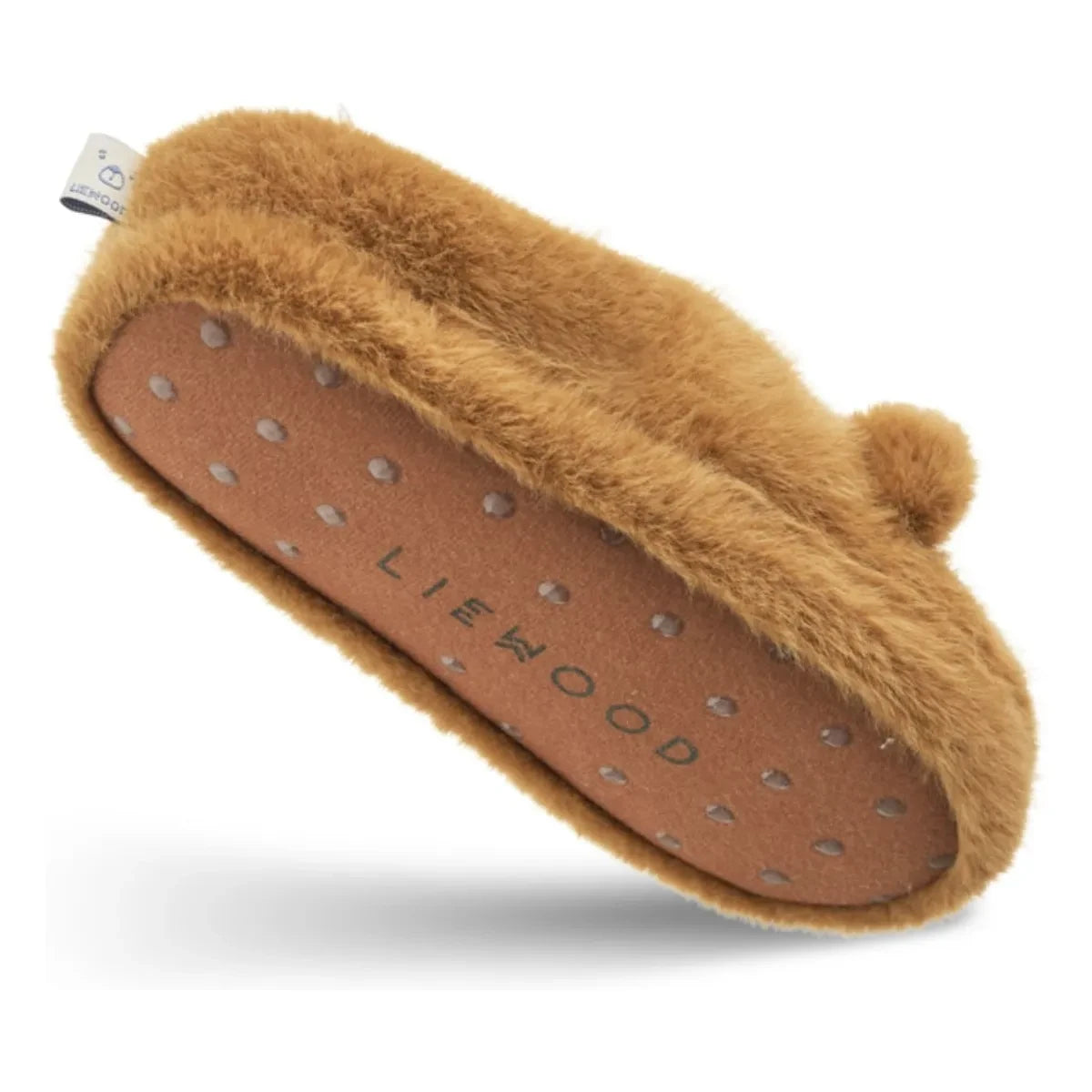 Liewood - Aviaja Bear Slippers | Caramel