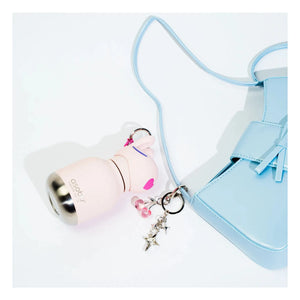 Asobu - Mini stainless steel water bottle Rabbit | Pale Pink