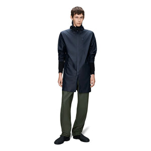 Rains - Storm Breaker W3 Long Coat | Navy Blue