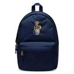 Ralph Lauren - Recycled Fiber Teddy Bear Backpack | Navy