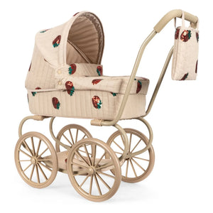Konges Sløjd - Minnie Strawberry Baby Stroller | Beige