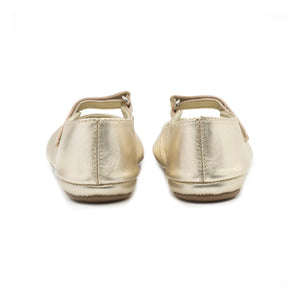 Pèpè - Patent Ballerina Flats | Gold