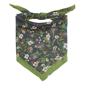 Becksöndergaard - Bromflora Cotton and Silk Scarf | Black