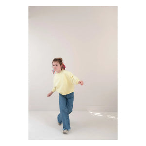 Jenest - Tammie organic cotton sweatshirt | Pale yellow