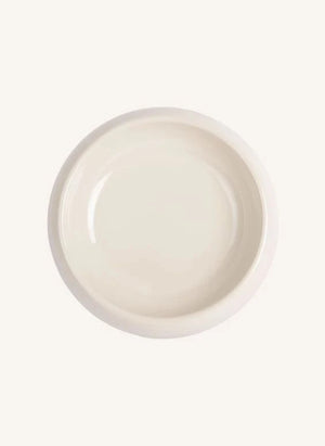 Present Time - Cadiz Metal Bowl | White