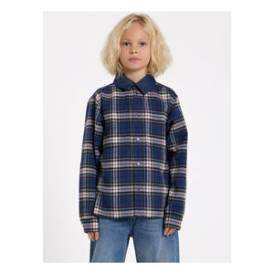 Finger in the Nose - Enara Checkered Shirt | Blue