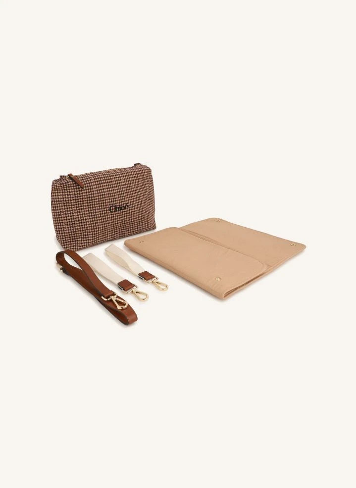 Chloé - Carreaux Changing Bag | Brown