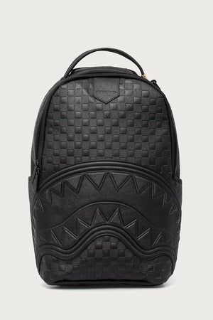 Sprayground - Black Faux Leather Backpack 910B8876NSZ
