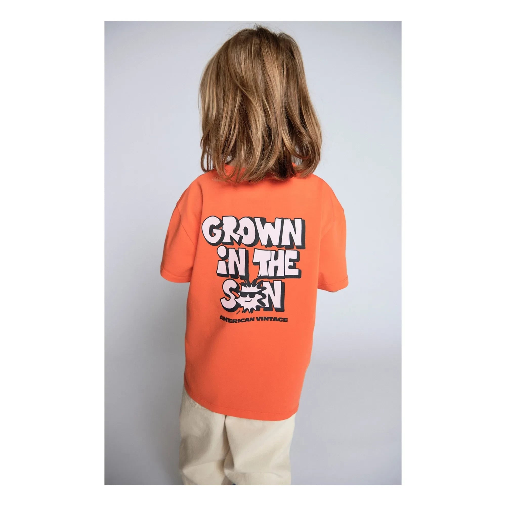 American Vintage - Fizvalley Sun-Grown T-Shirt | Tangerines
