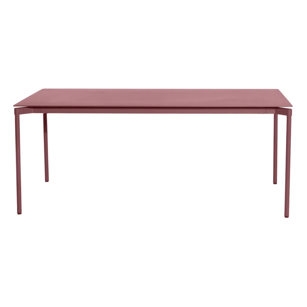 Petite friture - Fromme Rectangular Outdoor Table - Seats 8 | Red Brown