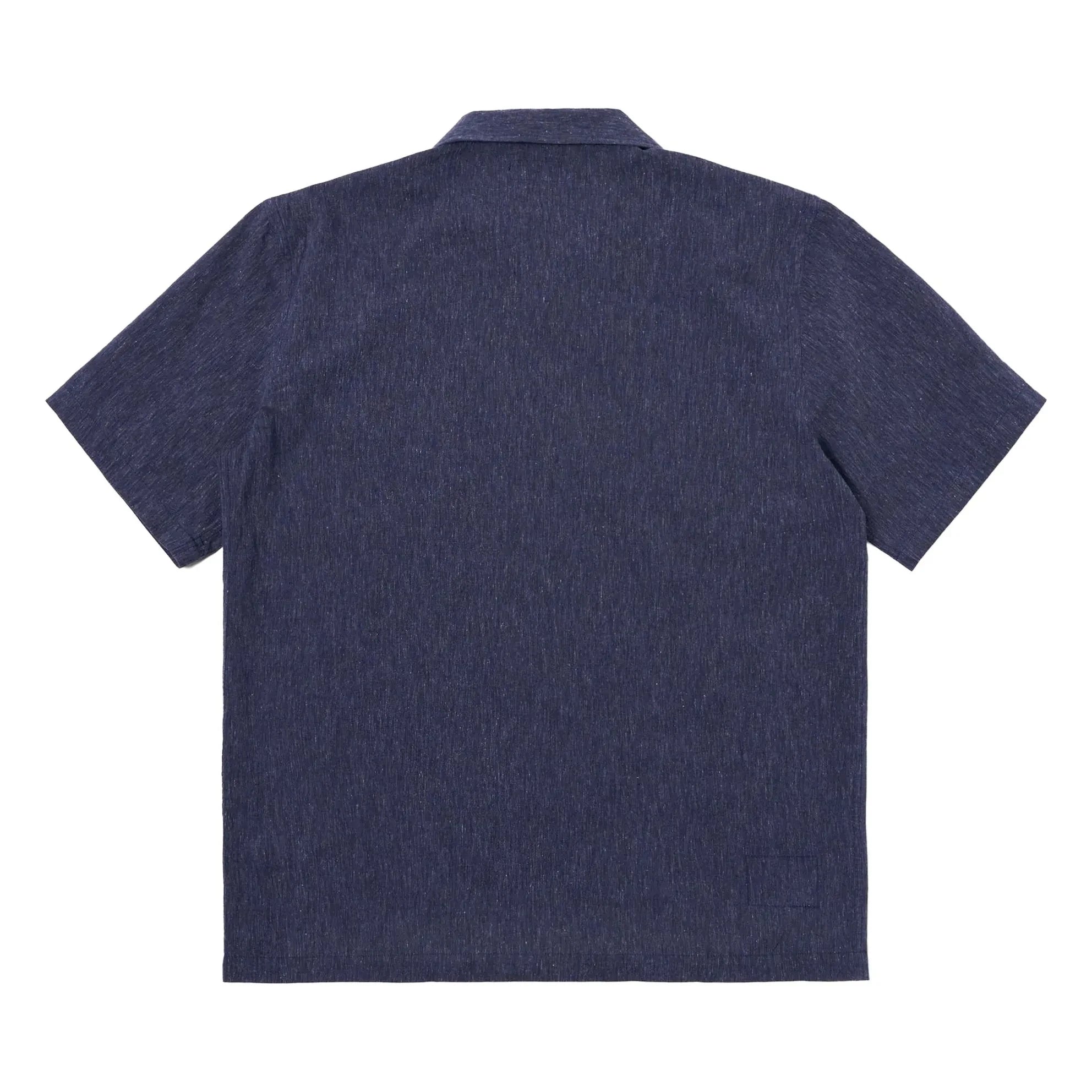 Universal Works - Chemise Road Sido Lin | Navy blue