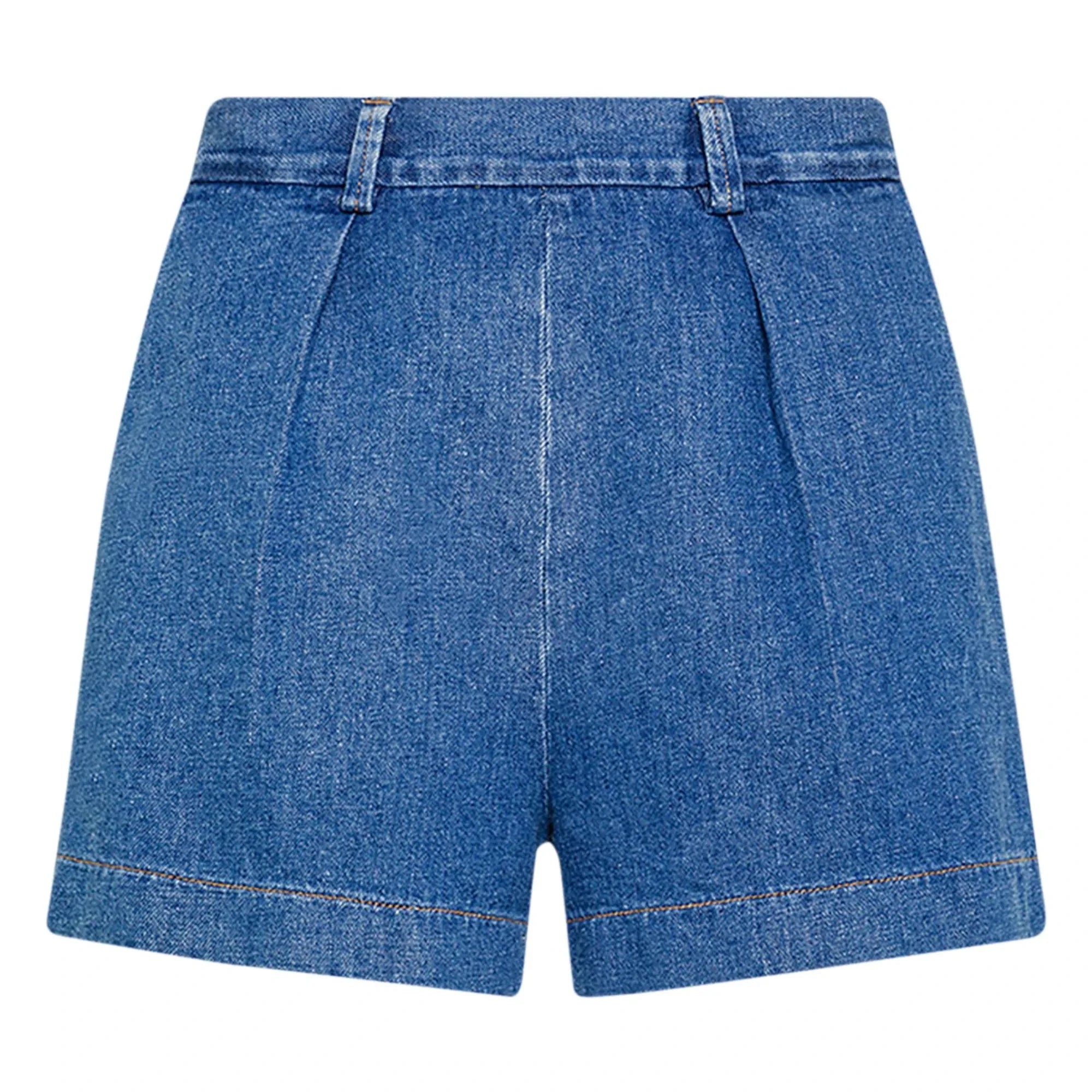 Forte Forte - Cotton and Linen Shorts | Denim