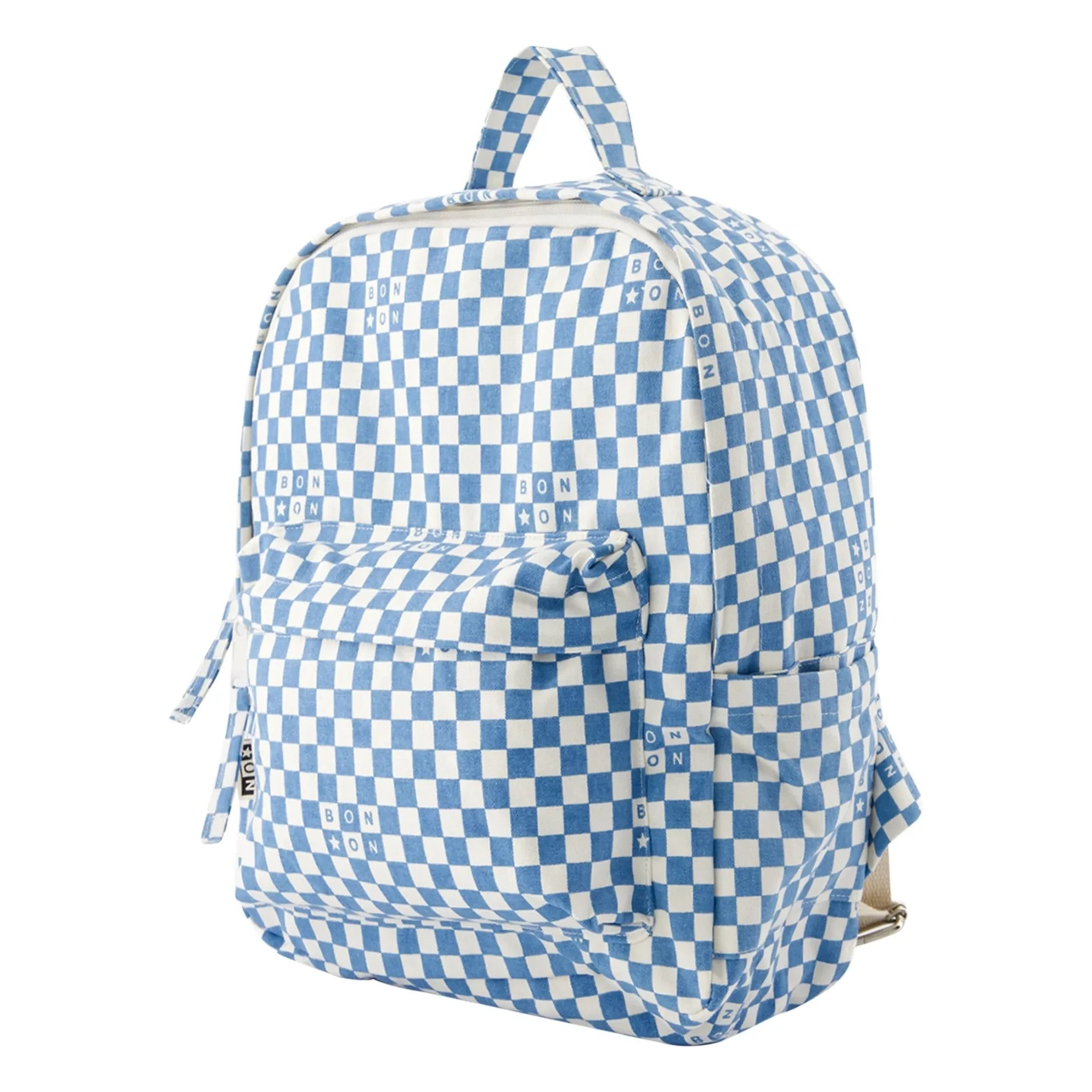 Bonton - PM Carreaux Backpack | Indigo Blue