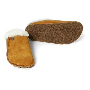BIRKENSTOCK - Zermatt Premium Shearling Slippers - Adult Collection | Camel