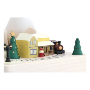 Wooderful Life - Winter Train Wooden Music Box