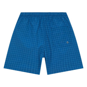 Smallable Kid - Archie Checkered Swim Shorts | Blue