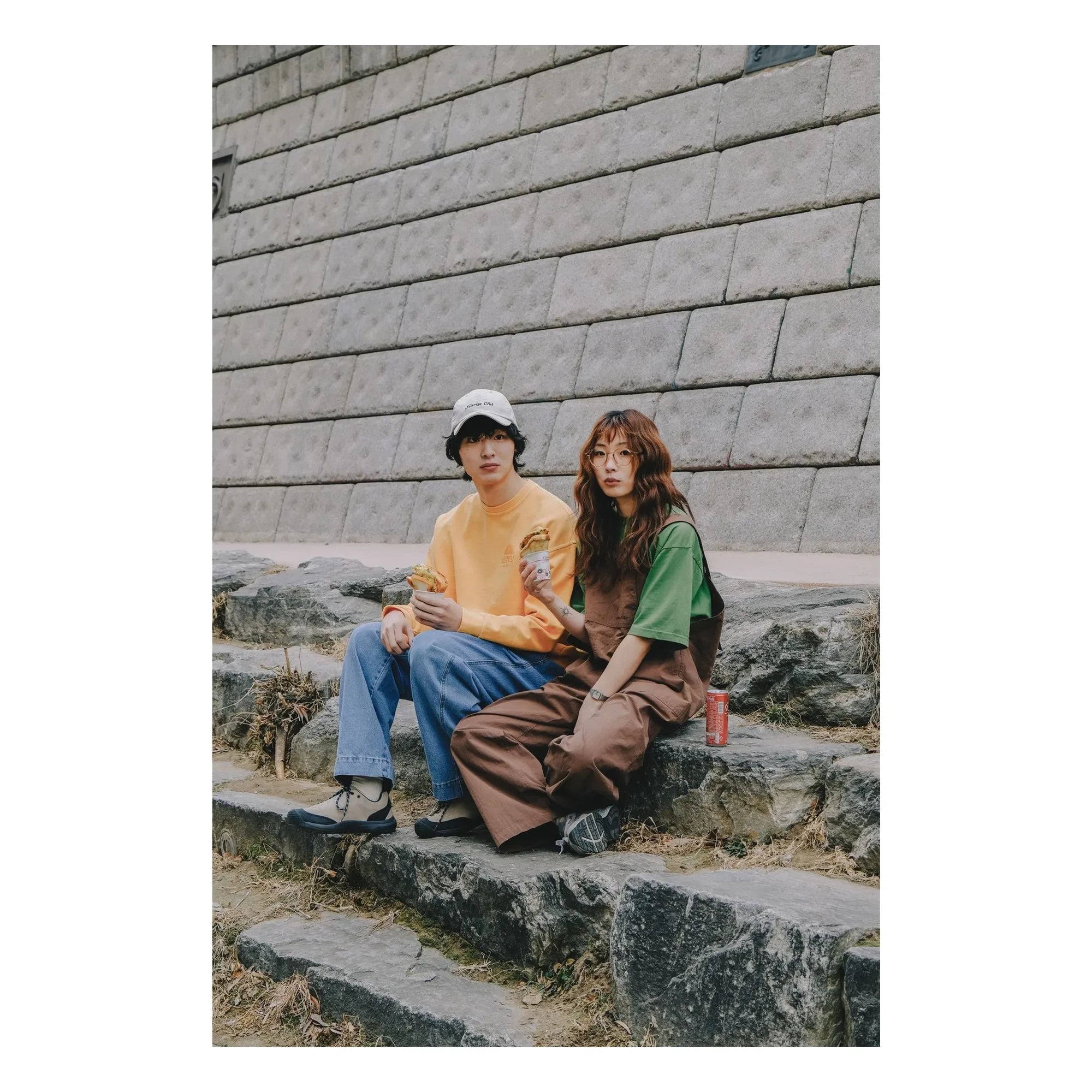 Kappy - Sunny Wing Pigment Sweatshirt | Yellow