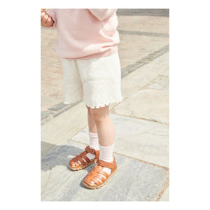 Copenhagen Colors - Short Pointelle | Pale Yellow