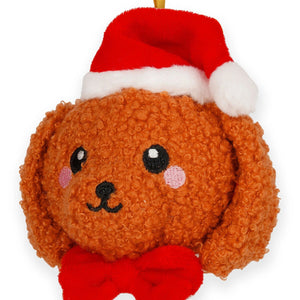Legami - Dog Plush Toy Christmas Tree Decoration - Oh-Oh-Ohrnaments
