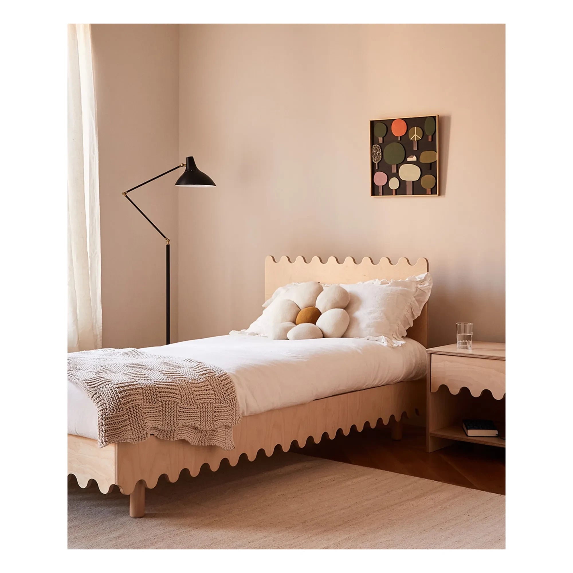 Oeuf NYC - Moss Bed | Beige