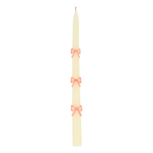 Meri Meri - Pink Ribbon Candles - Set of 2