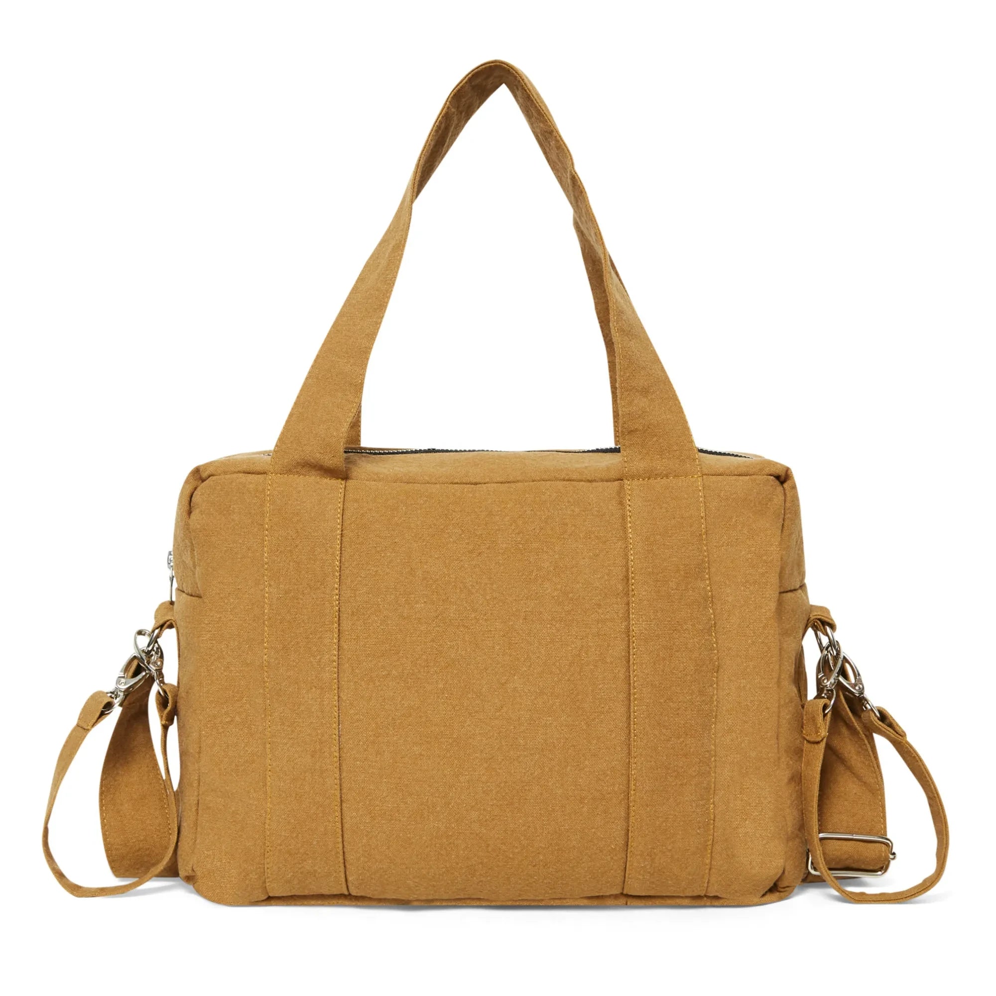 rivedroite - Mini Darcy Recycled Cotton Baby Care Bag | Tobacco