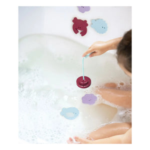 Quut - Bord de Mer bathroom fishing game | Burgundy