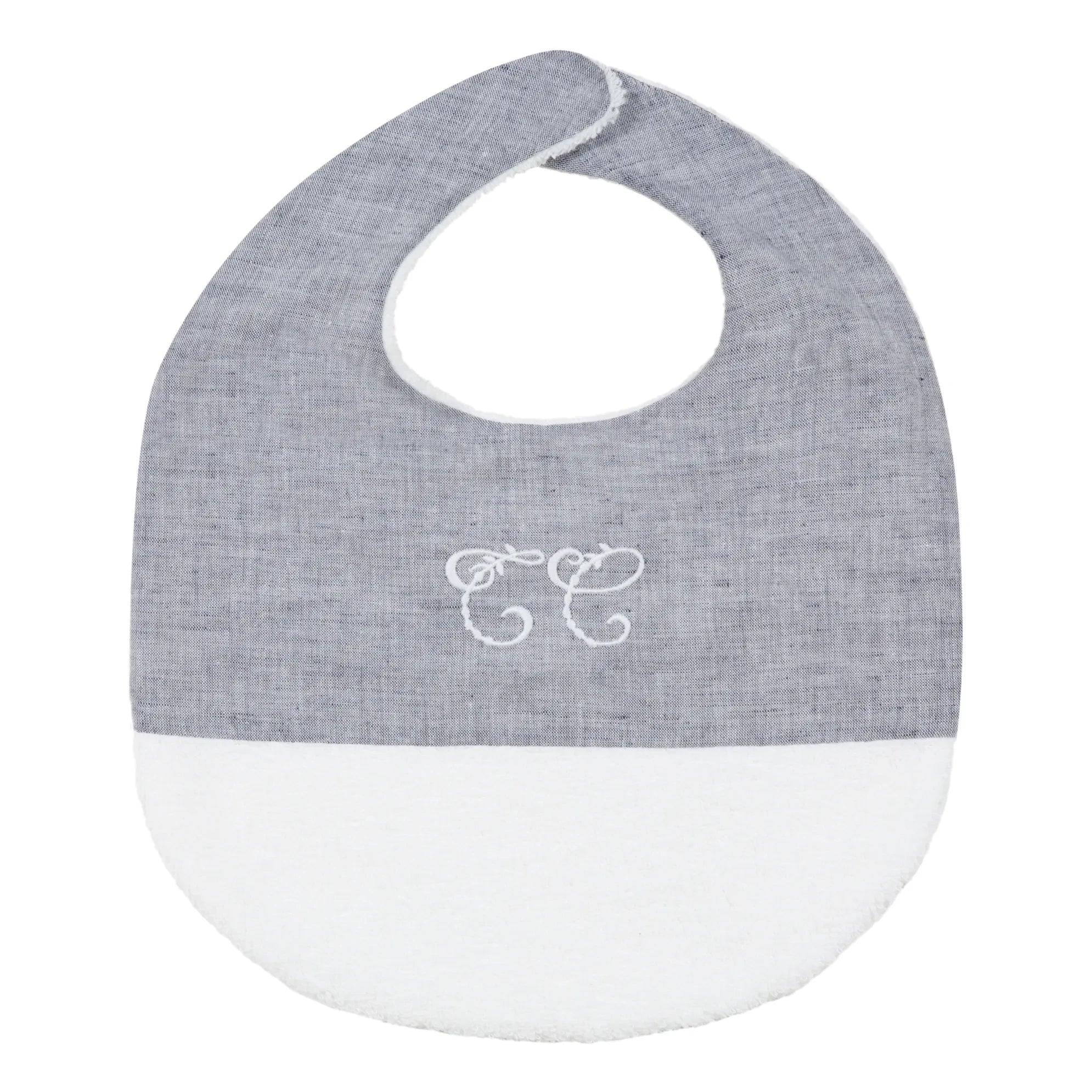 Tartine et Chocolat - Leaf Bib | Navy Blue