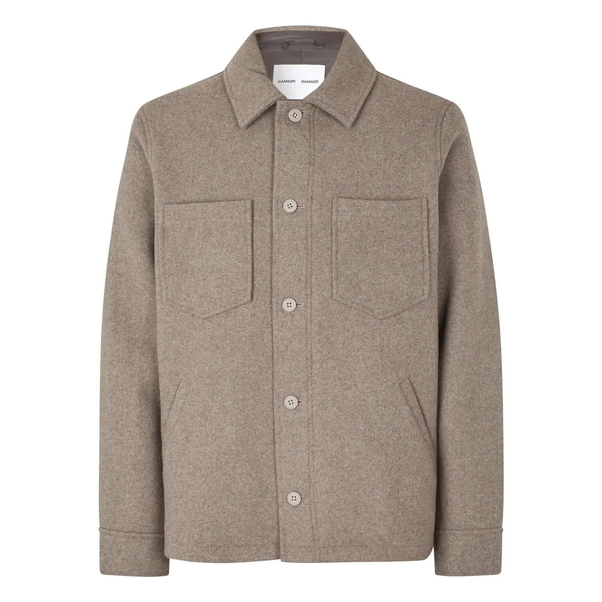Samsoe Samsoe - Pally Shirt | Dark Beige