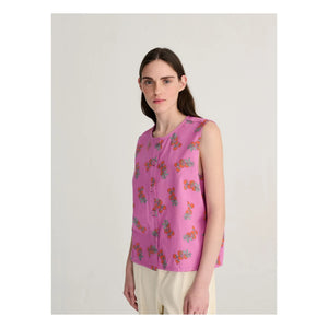 Bobo Choses - Organic Cotton Top Tomatoes Pattern | Purple