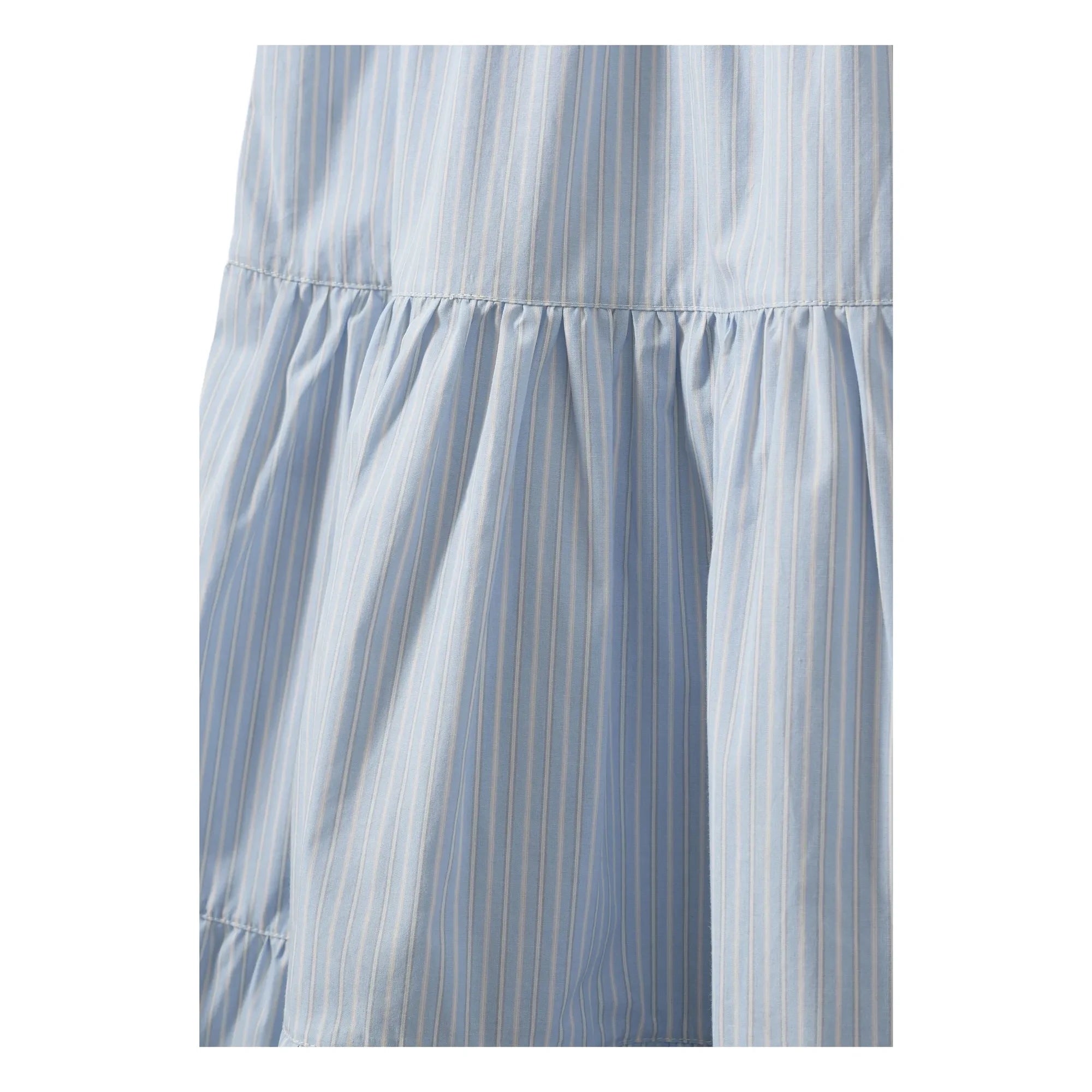 Sofie Schnoor - Vivi Striped Long Skirt | Light blue