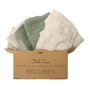 Charlie Crane - Noga/Pago Crib Mattress Cover | Pearl Gray