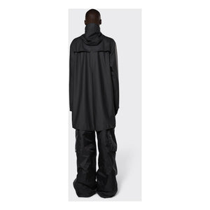 Rains - Unisex Long Waterproof Wax Coat | Black