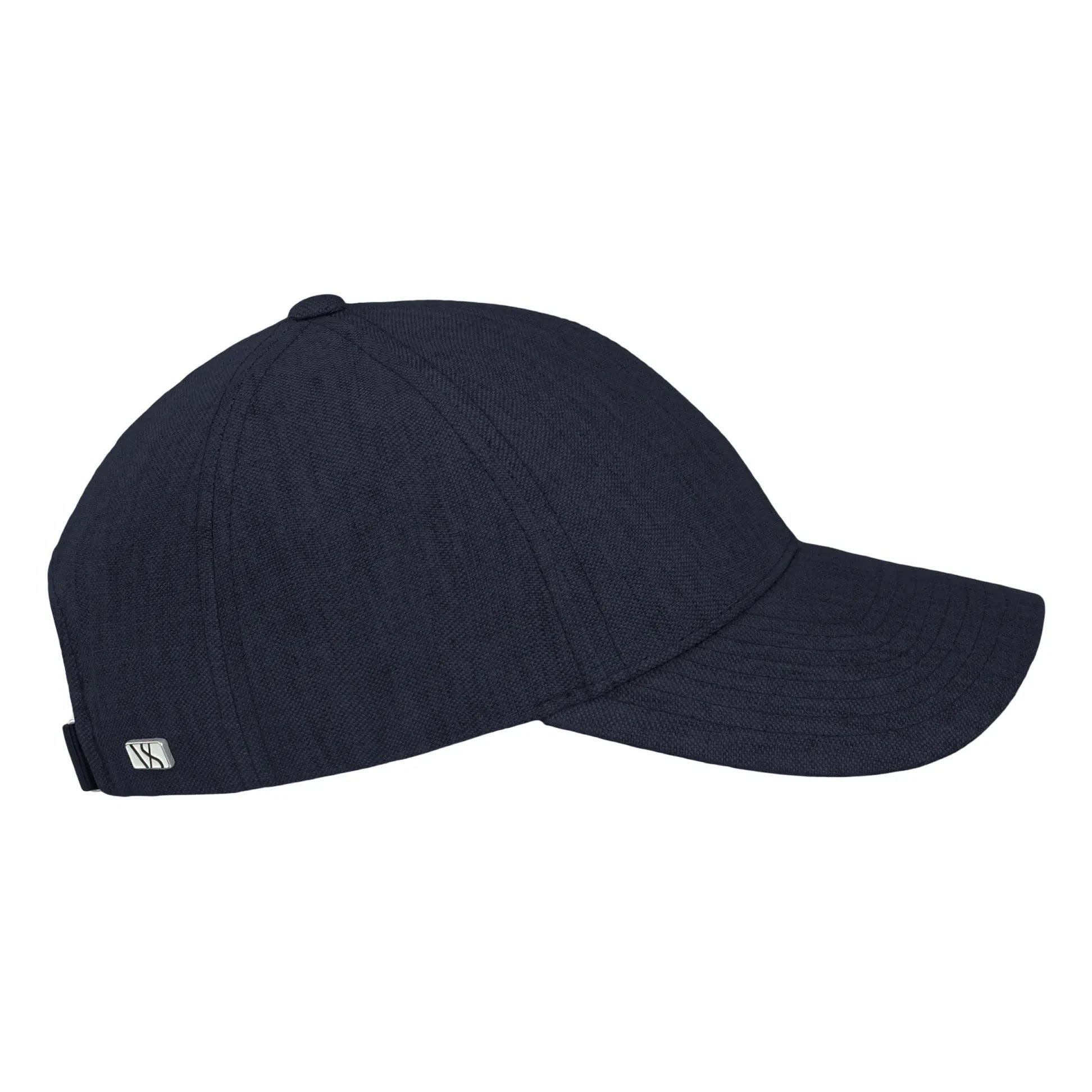 Varsity Headwear - Linen Hat | Navy Blue