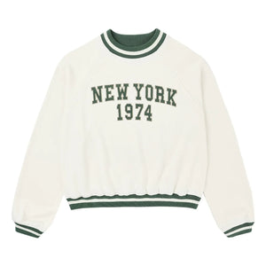 Rylee + Cru - Raglan Sweatshirt New York | Off-White