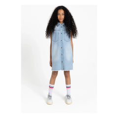 Finger in the nose - Isla Kolsuz Denim Elbise | Mavi