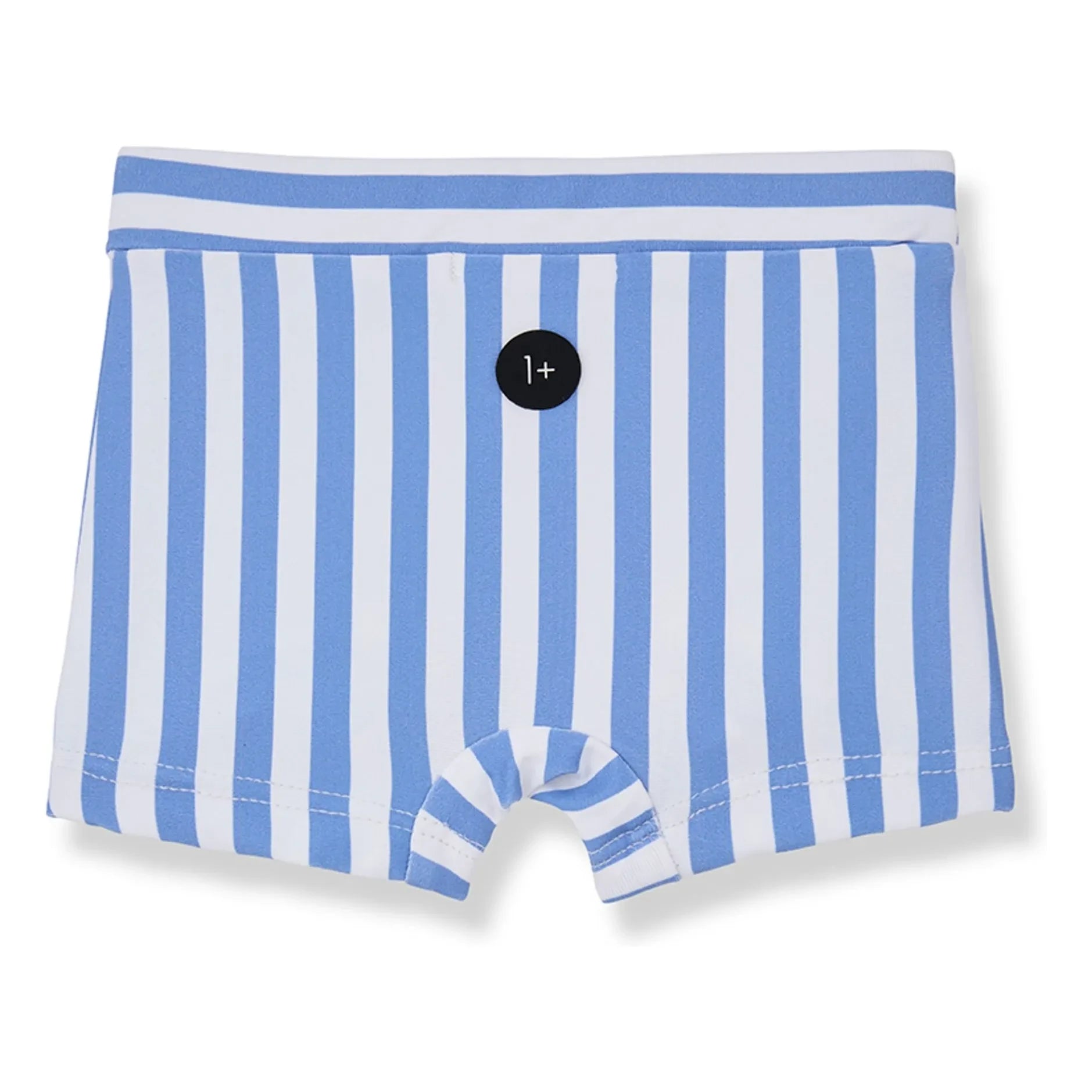 1+ in the family - Morell Striped Swimsuit Shorts | Light Blue