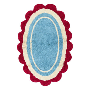 Tarta Gelatina - Carmen Bathroom Mat | Blue