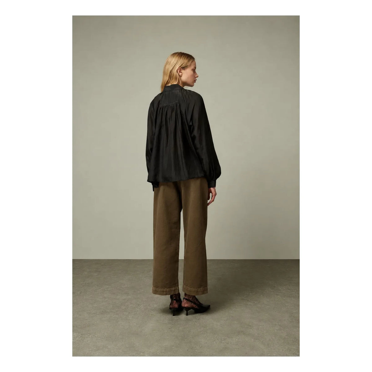 BELLEPIECE - Wells Cotton Pants | Bronze