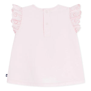 Petit Bateau - Broderie Anglaise Tişört | Pembe