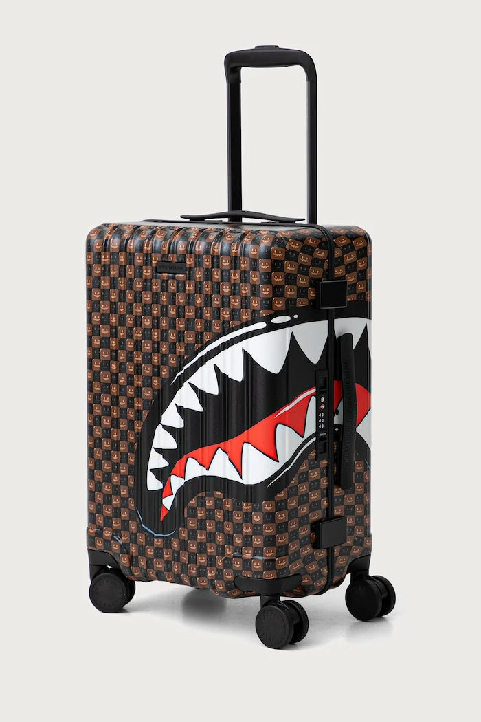 Sprayground - Sharks in Paris Brown Suitcase 910CL327NSZ