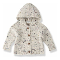 1+ in the family - Nikolai Cardigan | Heather Beige