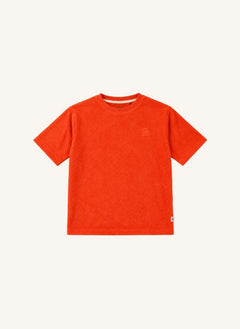 Repose AMS - Organic Cotton Sleeveless Sweater | Orange