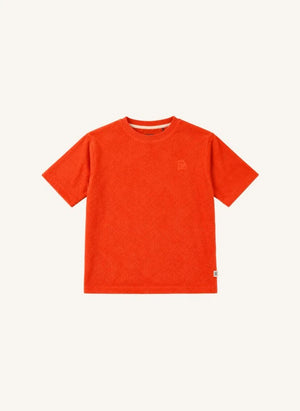 Repose AMS - Organic Cotton Sleeveless Sweater | Orange
