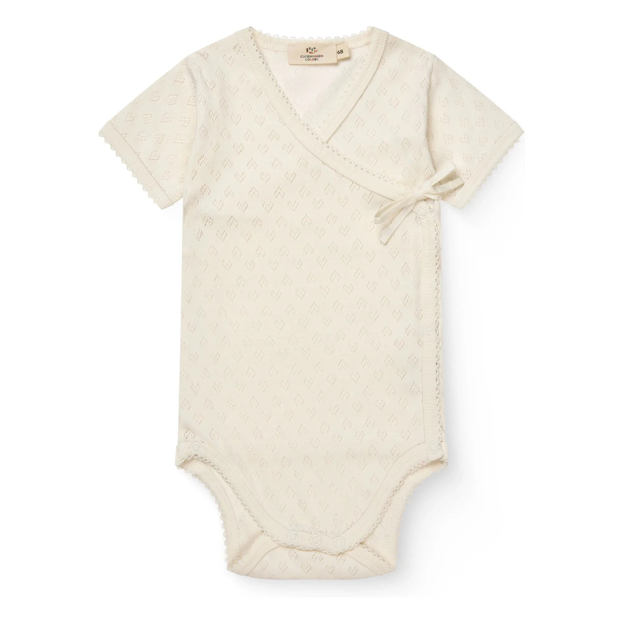 Copenhagen Colors - Body Cache-Cœur Pointelle Organic Cotton | Cream