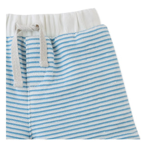 Gingersnaps - Dreyfus Striped Textured Shorts | Blue