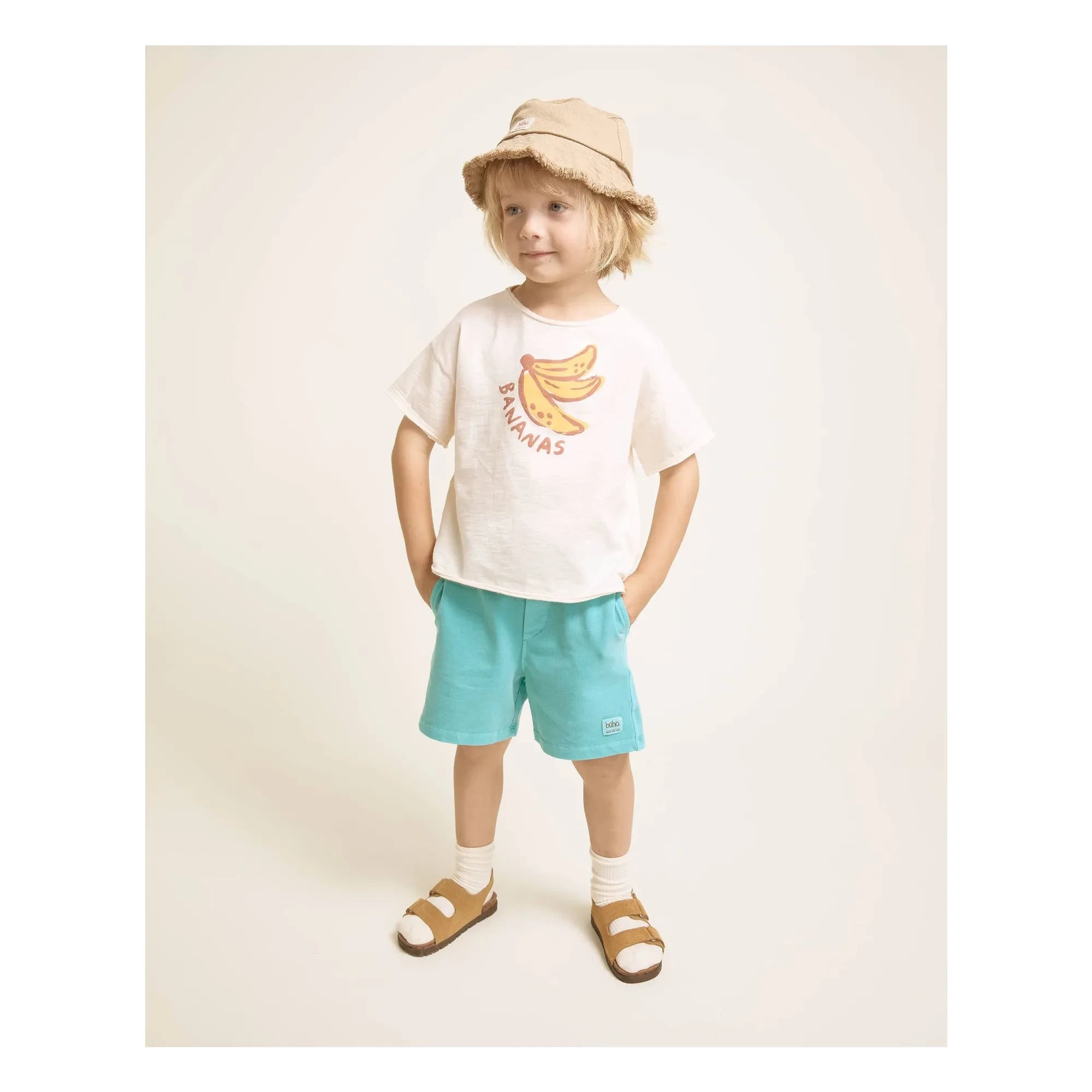 Búho - Bob Denim Effiloché Lyocell | Beige