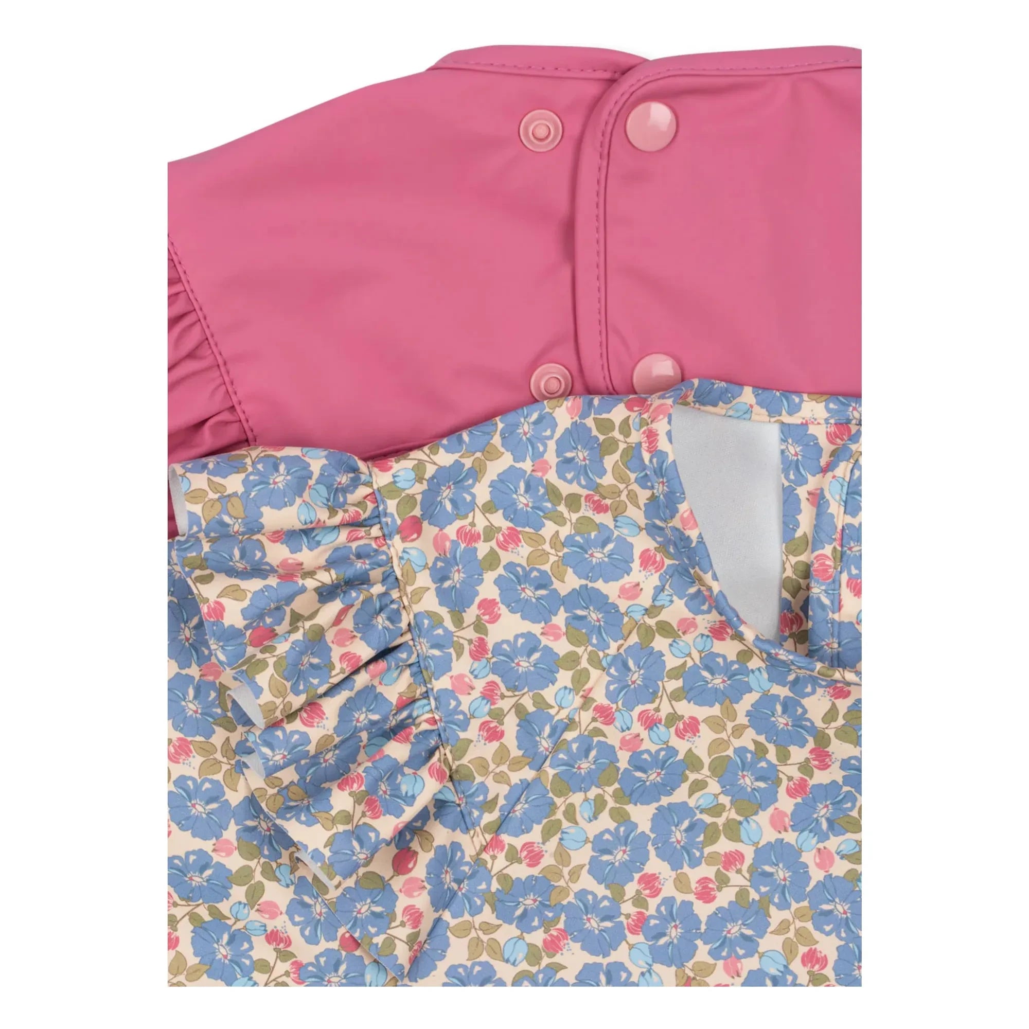 Konges Sløjd - Rosier Sleeve Bib - 2-piece Set | Pink